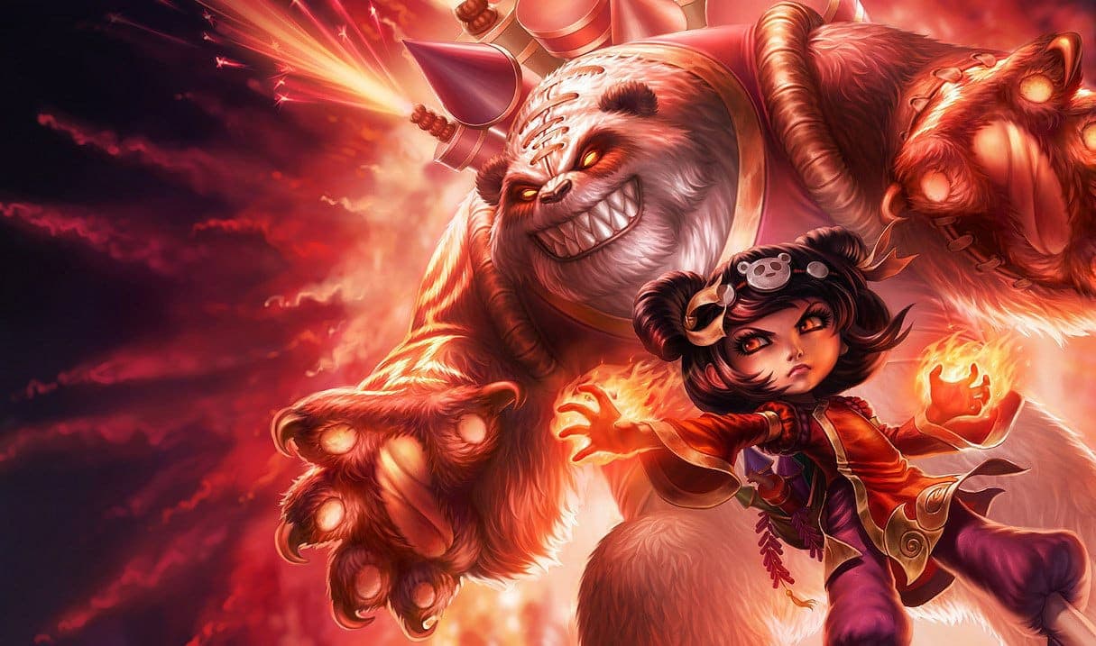 league of legends annie new year skin