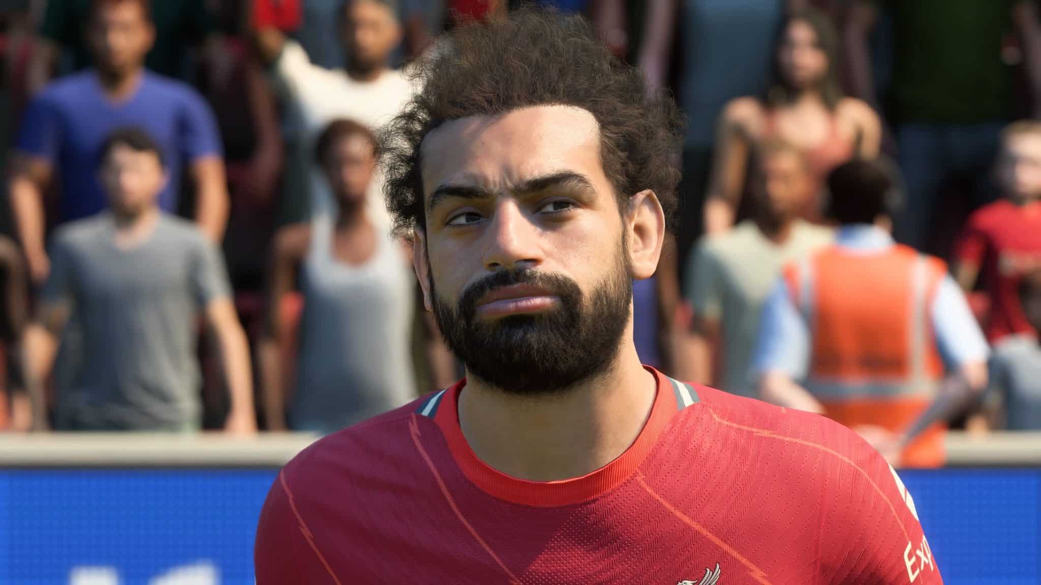 Mohammed Salah in FIFA 22