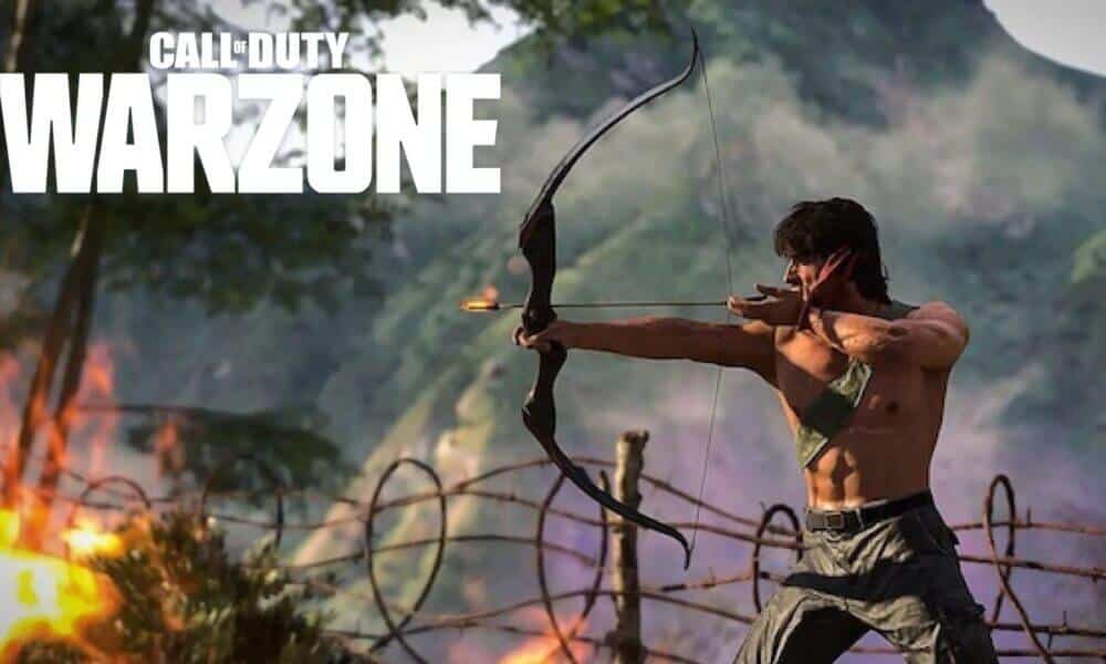 Rambo snipes in warzone
