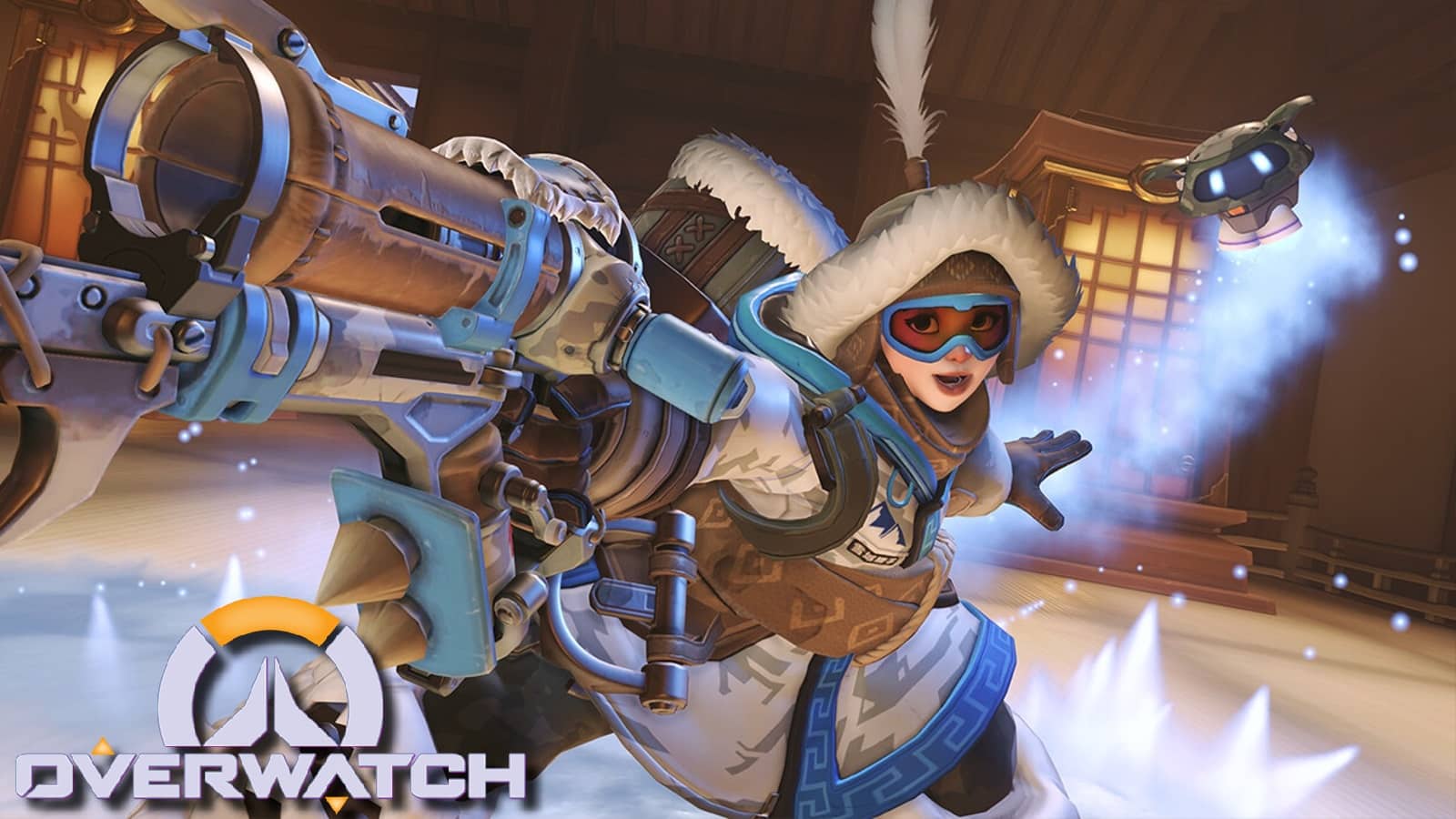 Overwatch Mei Winter Event Experimental Patch Cryo Freeze Ability Damage OP Alt With Game Logo Final