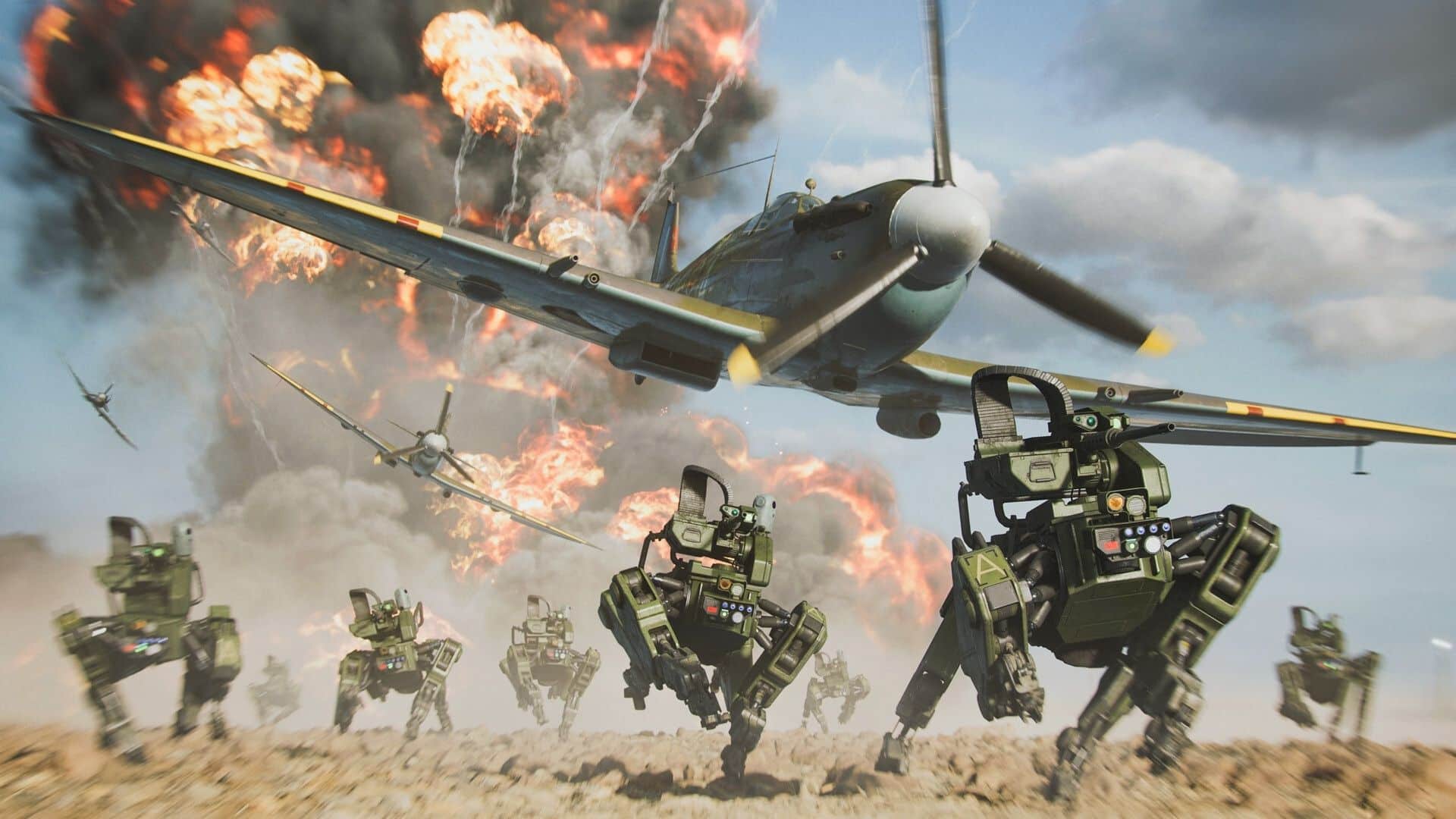 combat robot dogs in bf 2042