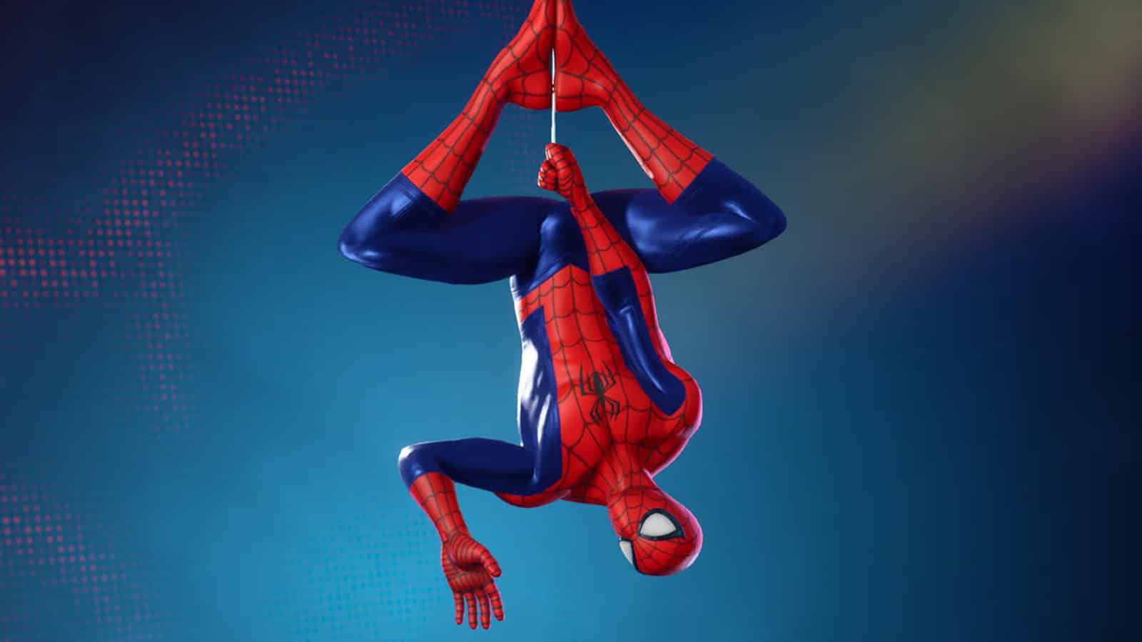 A Spider-Man NPC in Fortnite