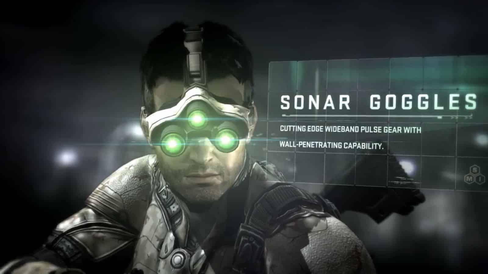 Sam Fisher's Sonar Goggles are an iconic part of the Splinter Cell franchise