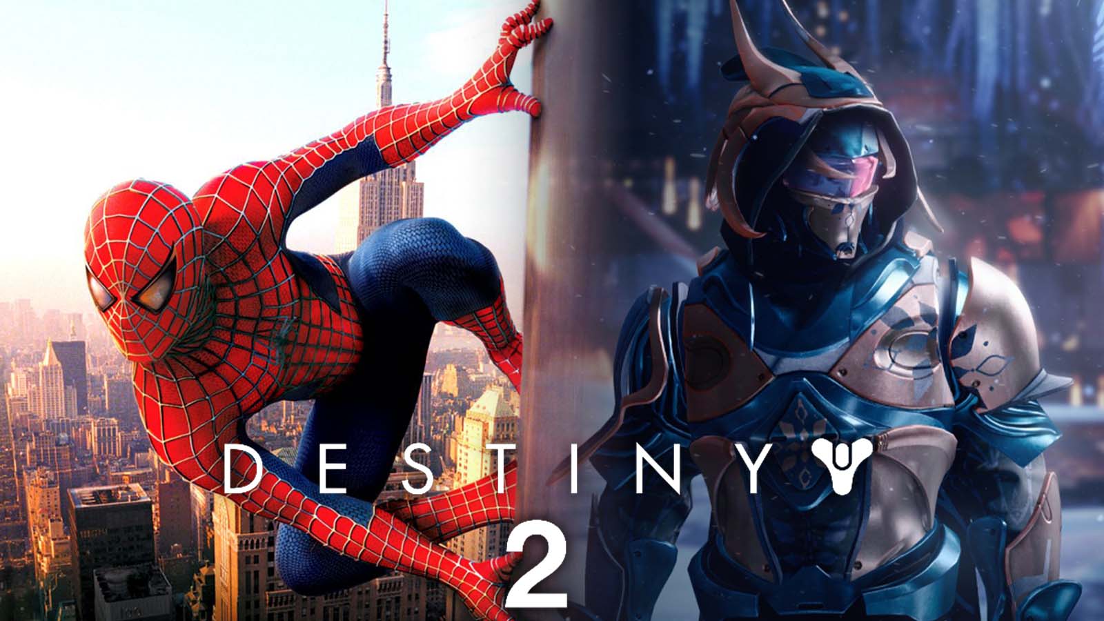 Destiny 2 Spider-Man crossover