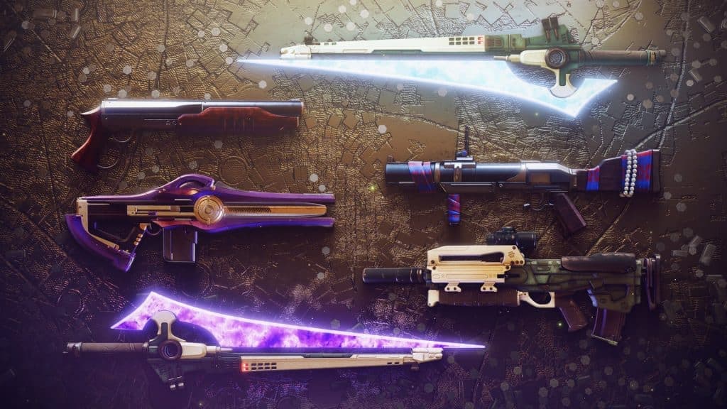 Destiny 2 Bungie 30th Annivesary Dares of Eternity Weapons Rewards