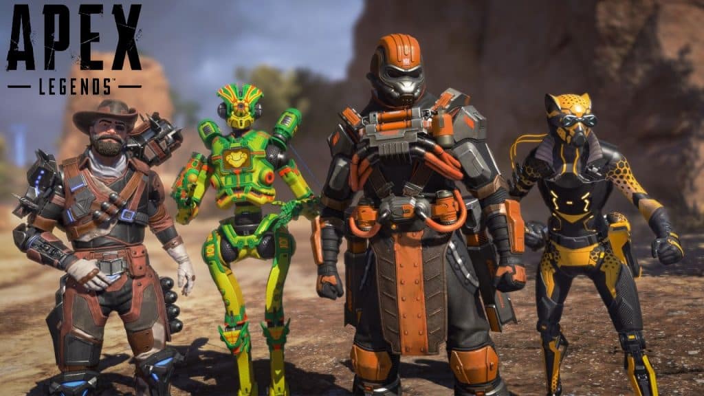 Apex Legends Global Series Limited Time Skins Players Still Want Reactive Character Skins Game Logo