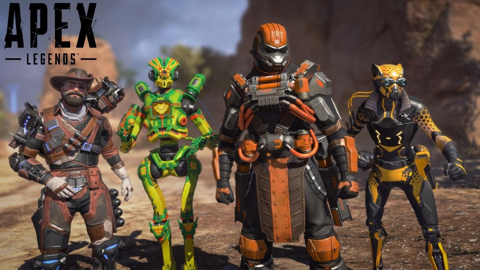 Apex Legends Global Series Limited Time Skins Players Still Want Reactive Character Skins Game Logo
