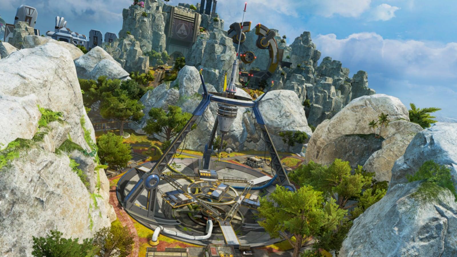 Antenna is one of 13 POIs on Apex Legends' Storm Point