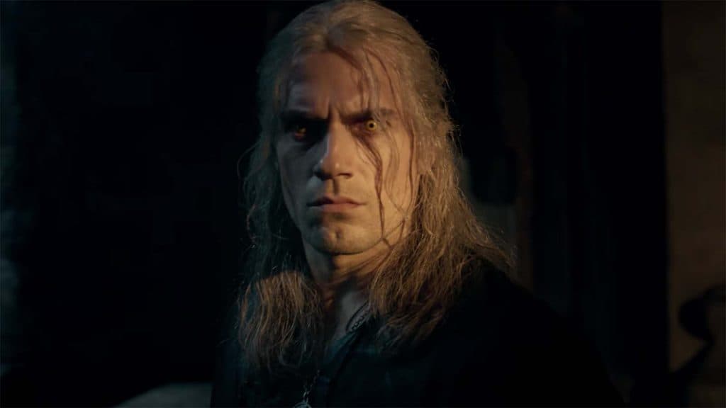 Geralt in The Witcher Netflix show