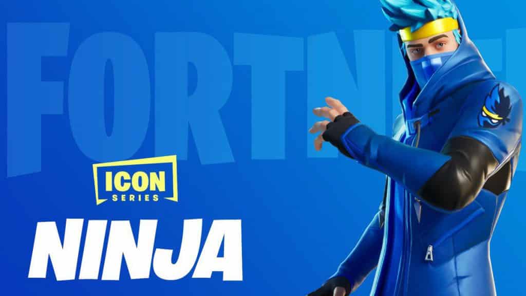 Ninja fortnite icon series skin