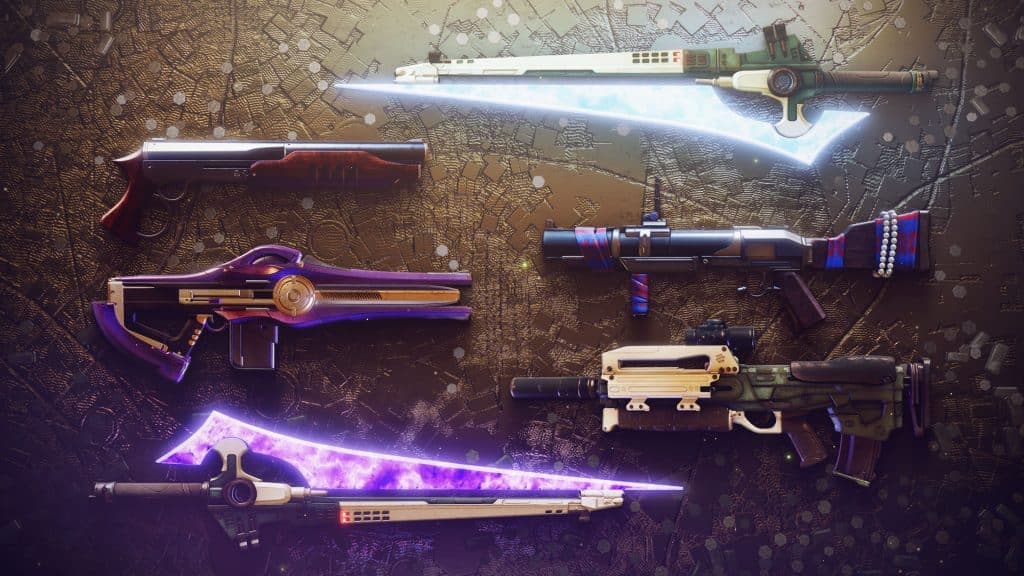 Destiny 2 30th Anniversary pack weapons