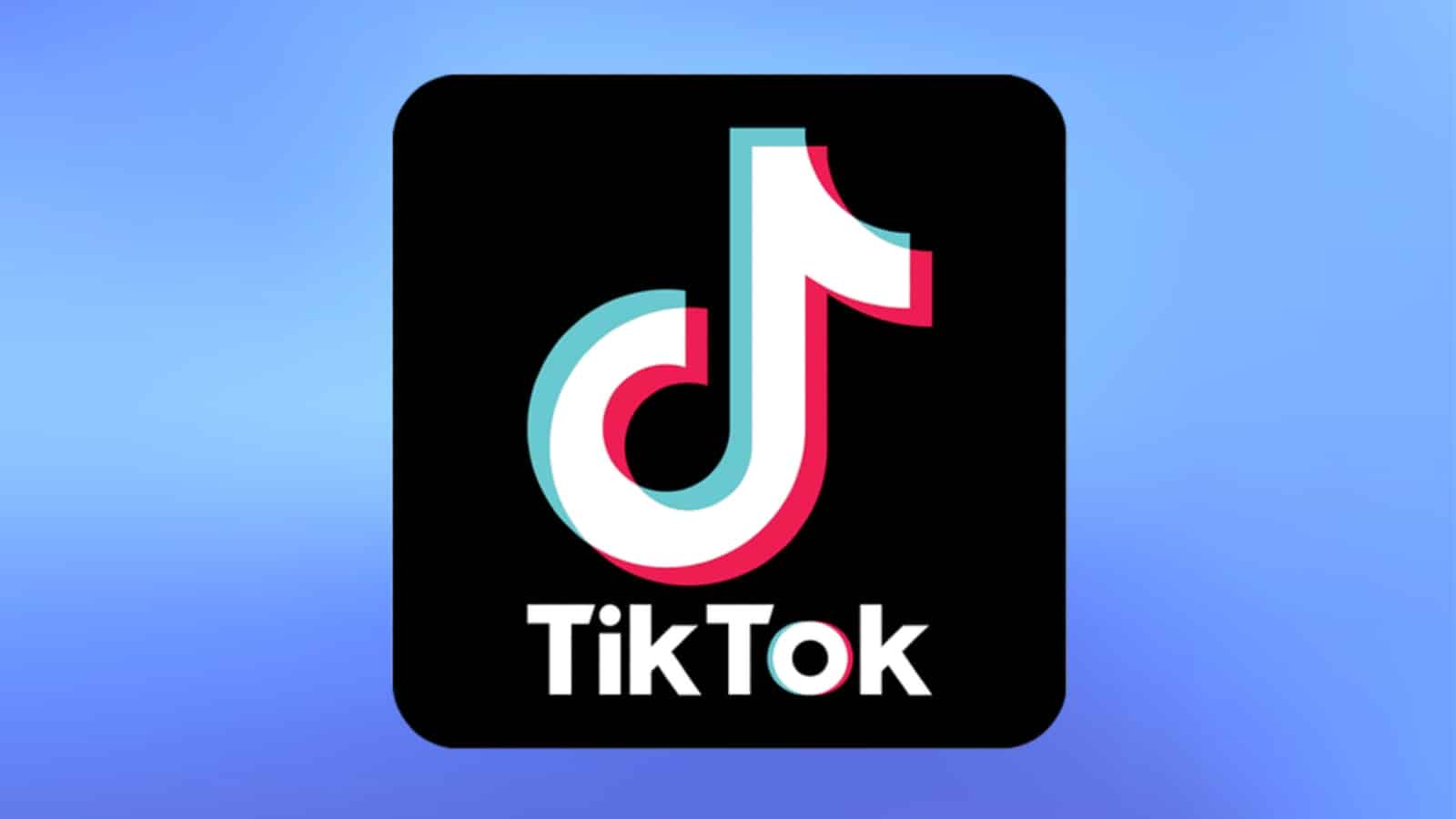 An image of the tiktok logo