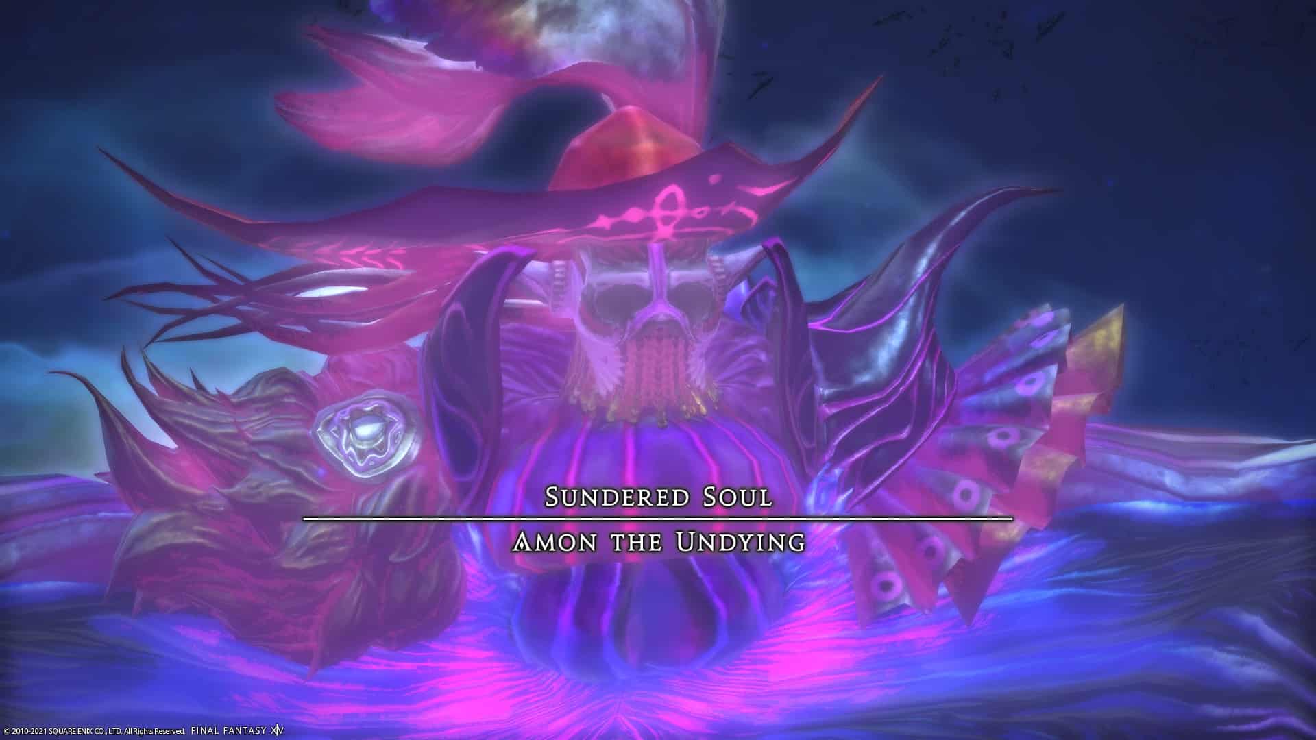 FFXIV screenshot showing Amon the Undying