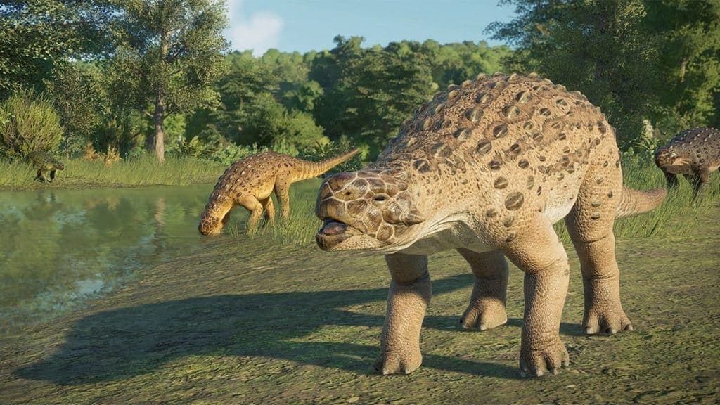 A screenshot of a dinosaur in Jurassic World Evolution 2