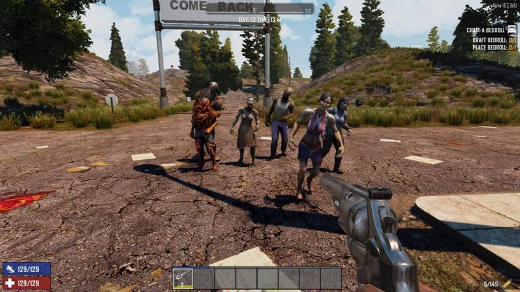 7 days to die zombies.
