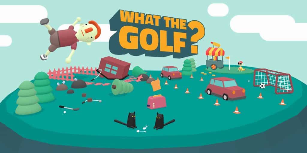 What The Golf key art from Apple Arcade