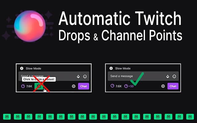 Automatic Twitch drops extension