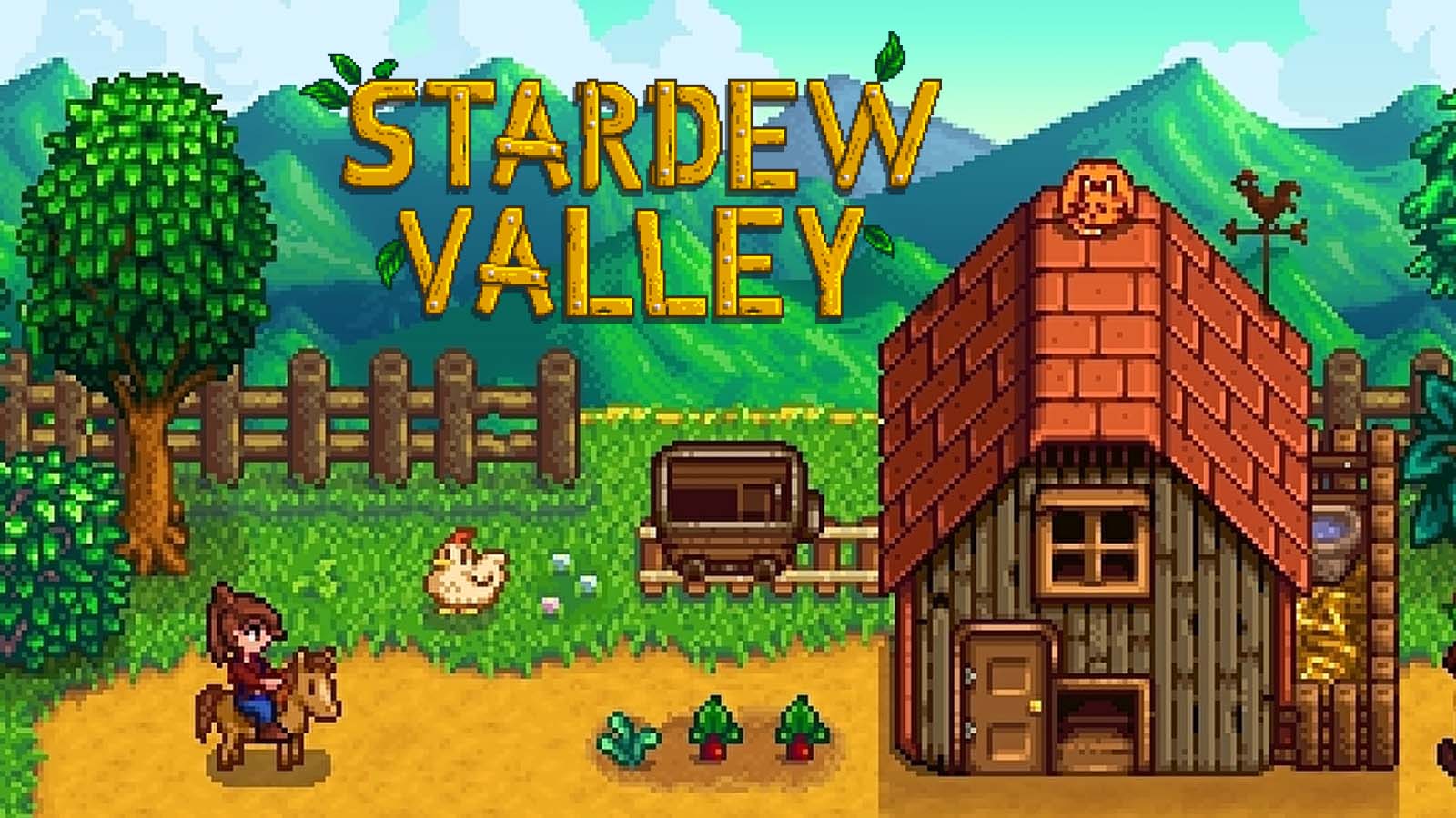 Stardew Valley with logo