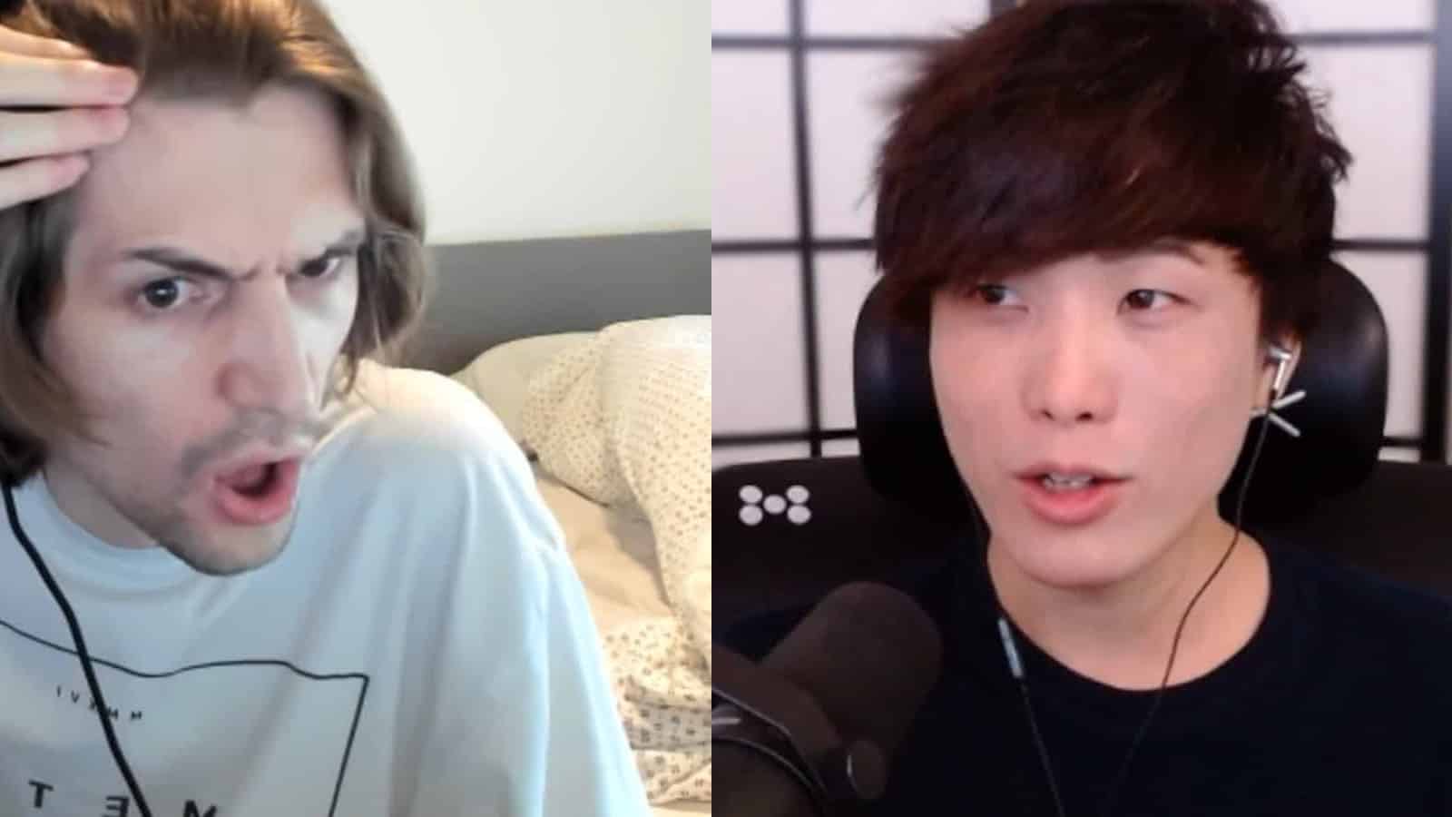 sykkuno and xqc