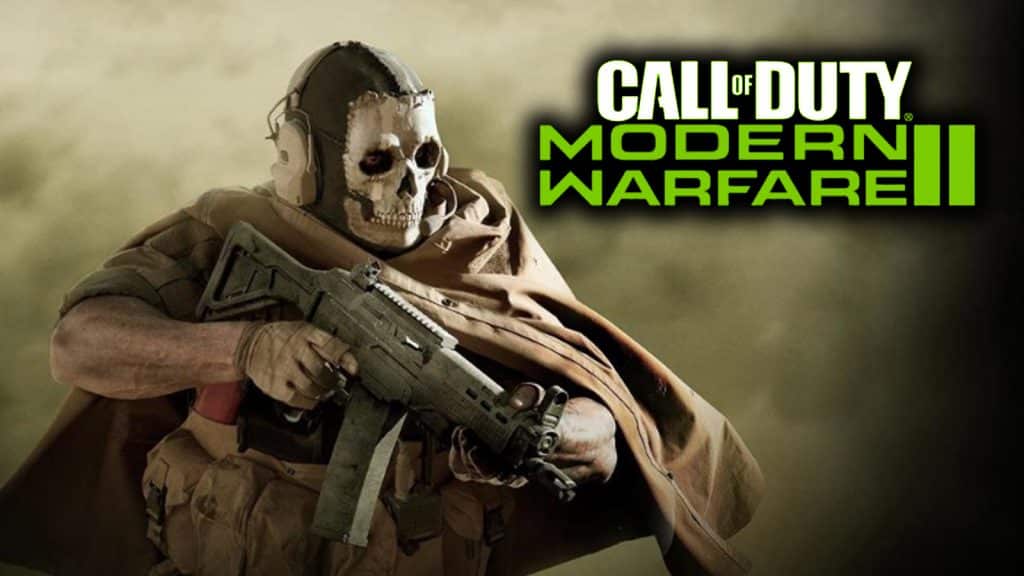 An image of Ghost from Modern Warfare.