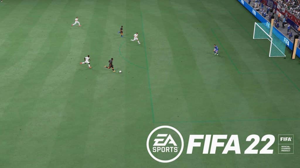 FIFA 22 pitch lines