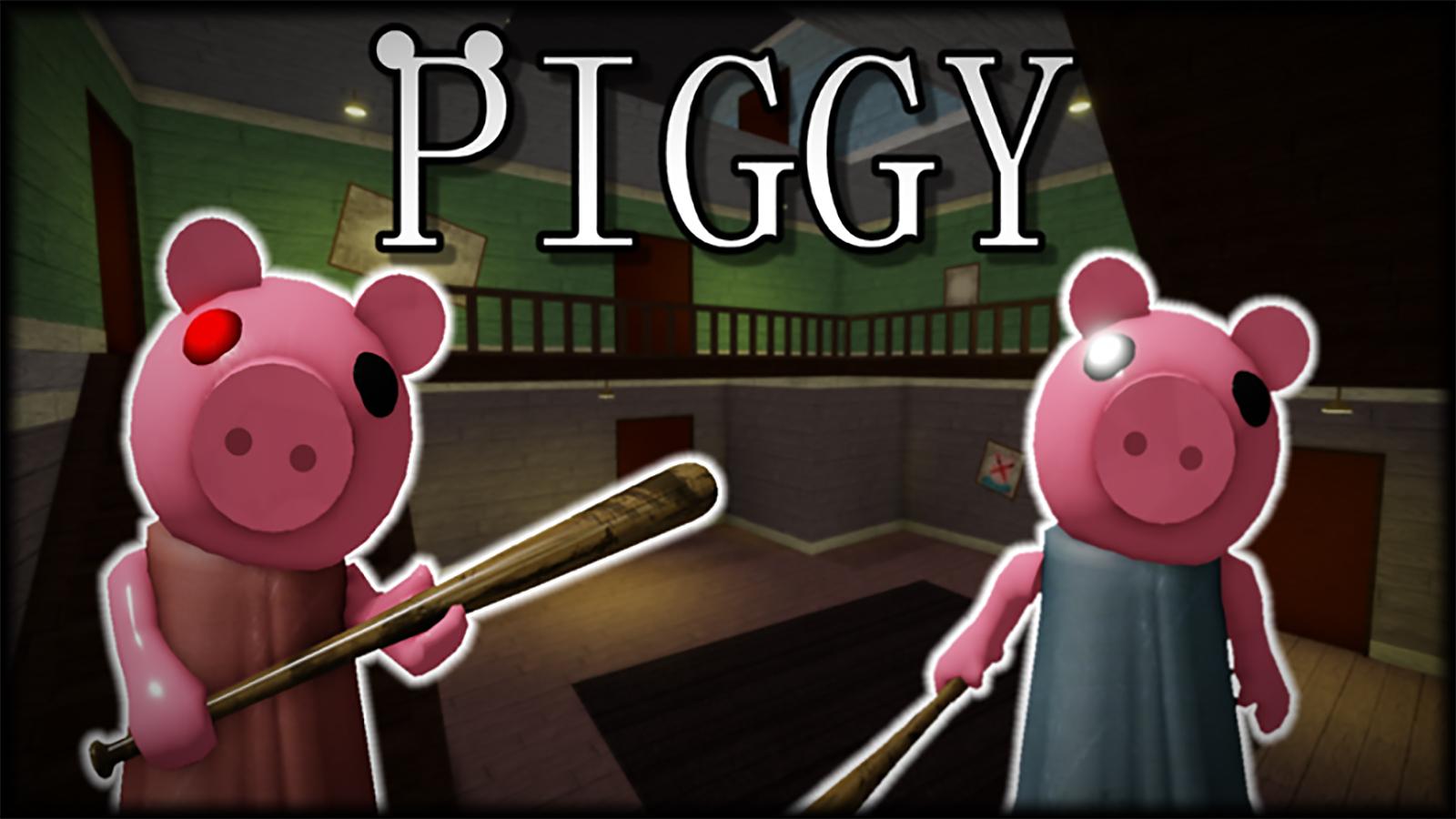 Artowork for the Piggy scary horror game in Roblox