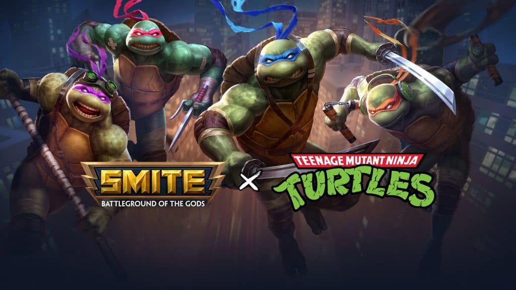 Ninja Turtles in Smite