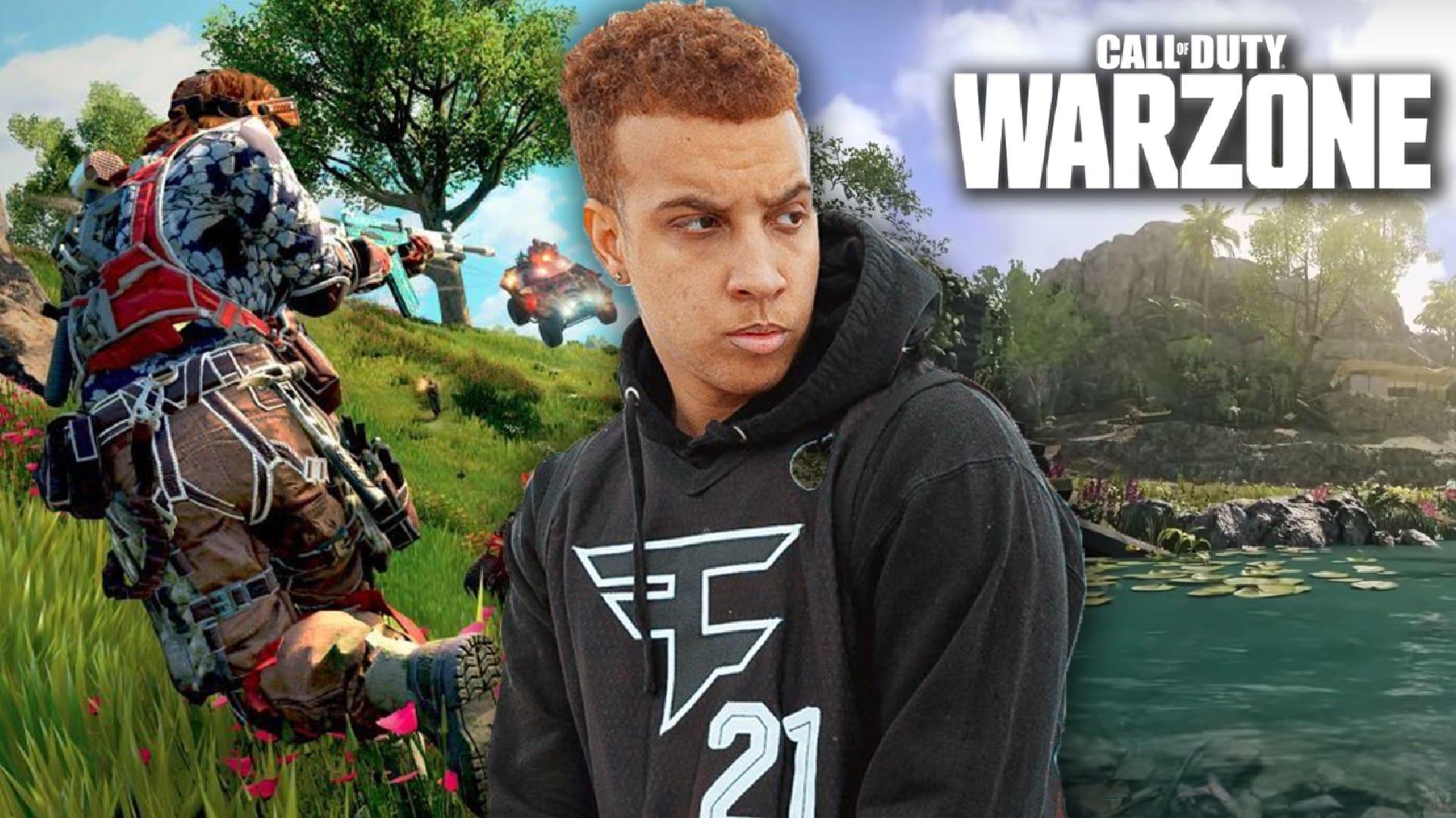 Swagg next to Warzone and Blackout gameplay