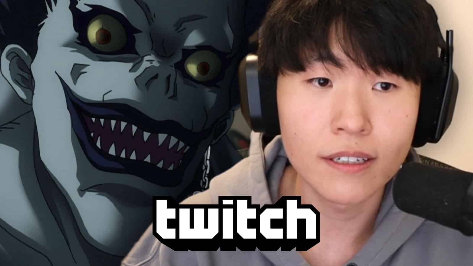 Disguised Toast with Ryuk from Death Note anime.