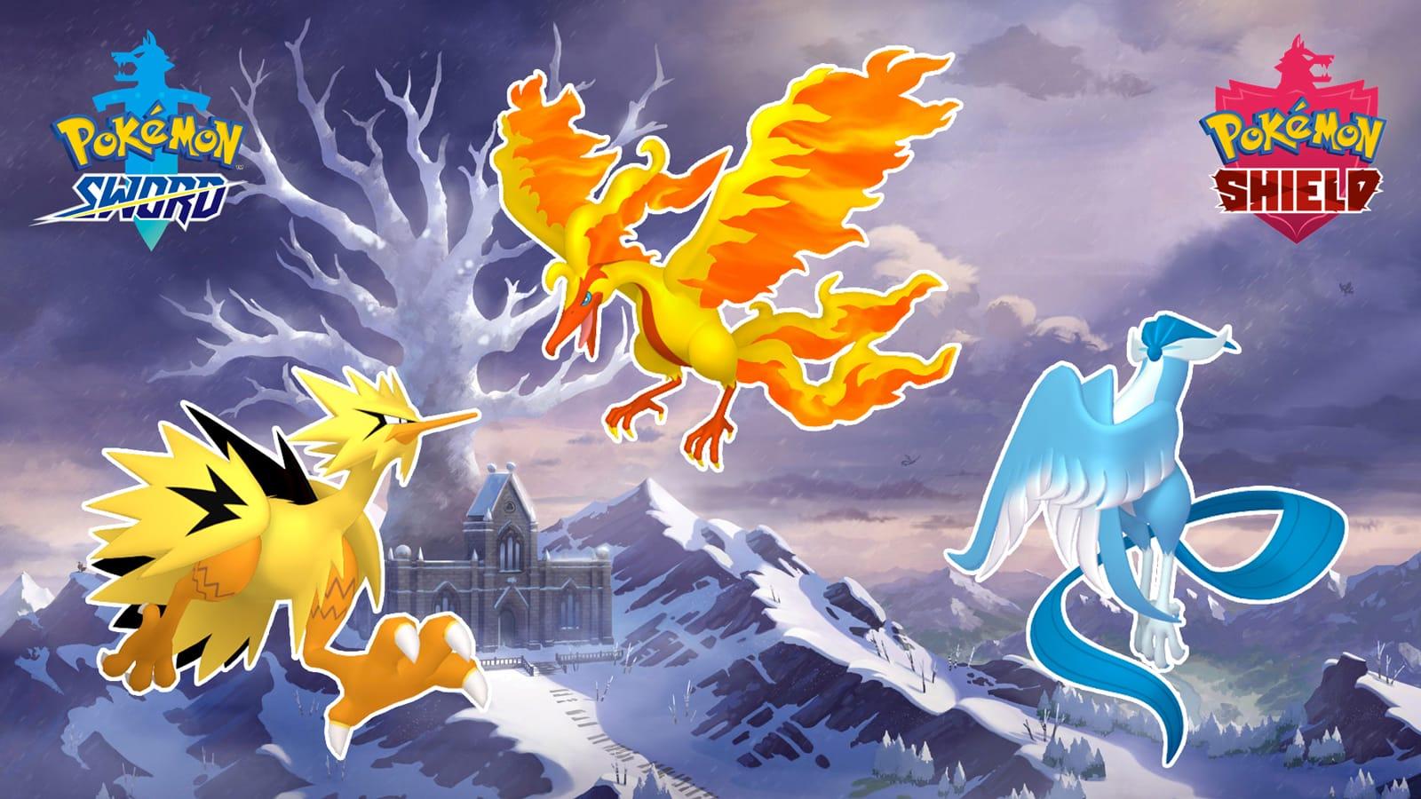 How to get Shiny Galarian Articuno, Zapdos and Moltres in Pokemon