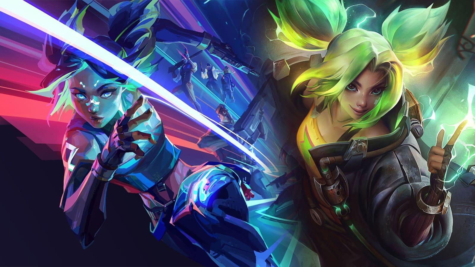 Neon in Valorant and Zeri in League of Legends