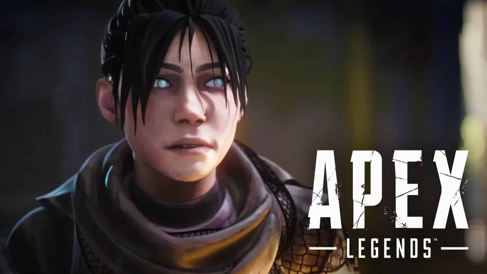 Wraith looks stunned in Apex Legends.