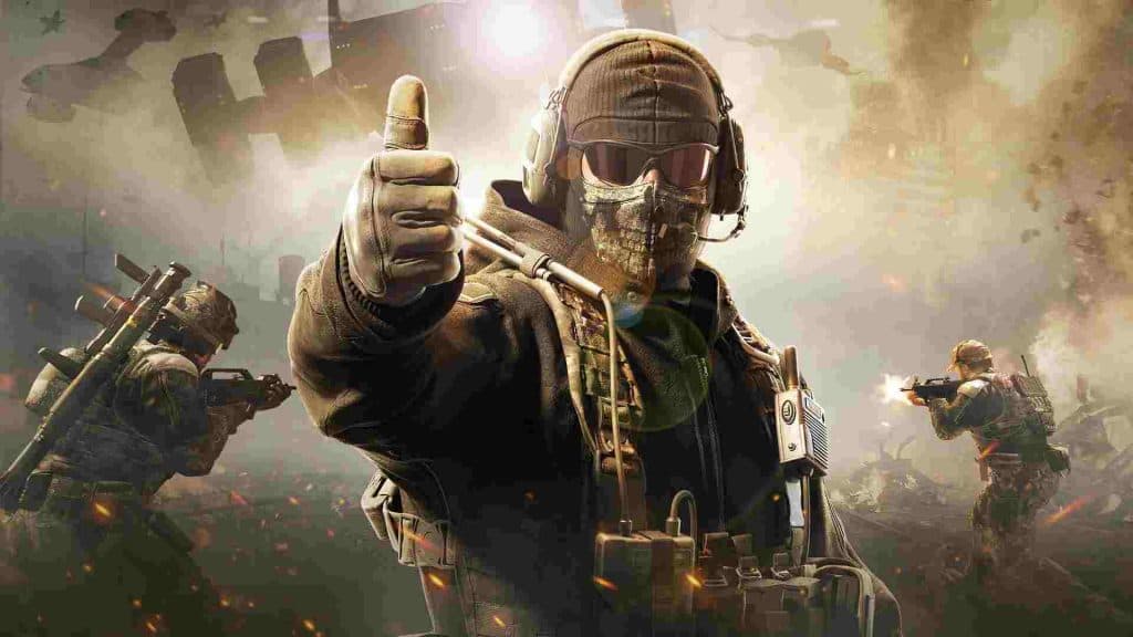 CoD Ghost giving thumbs up