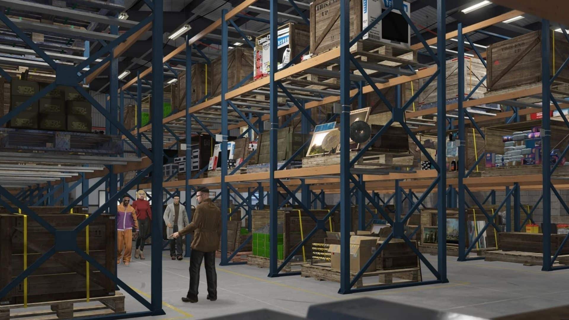gta online warehouse