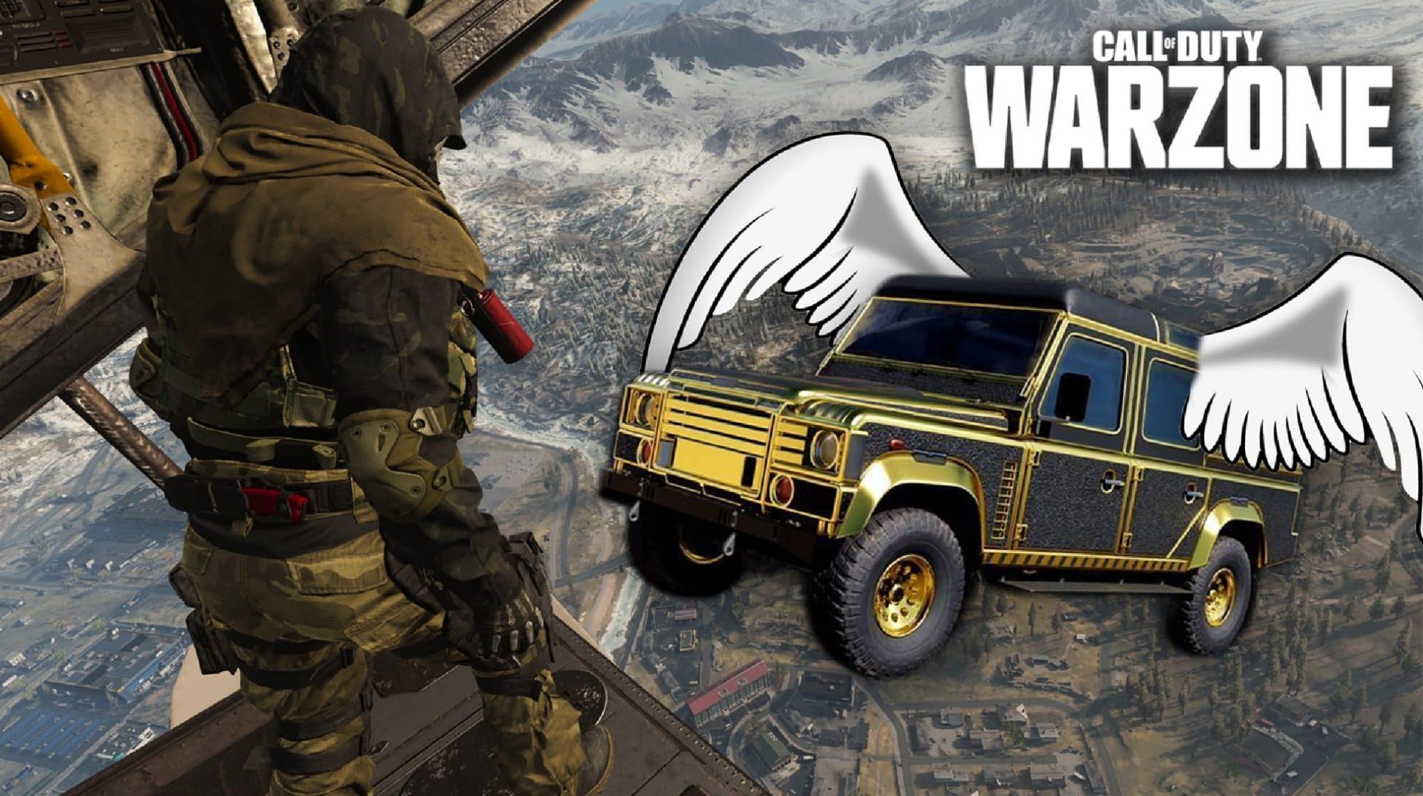 Warzone flying cars gameplay