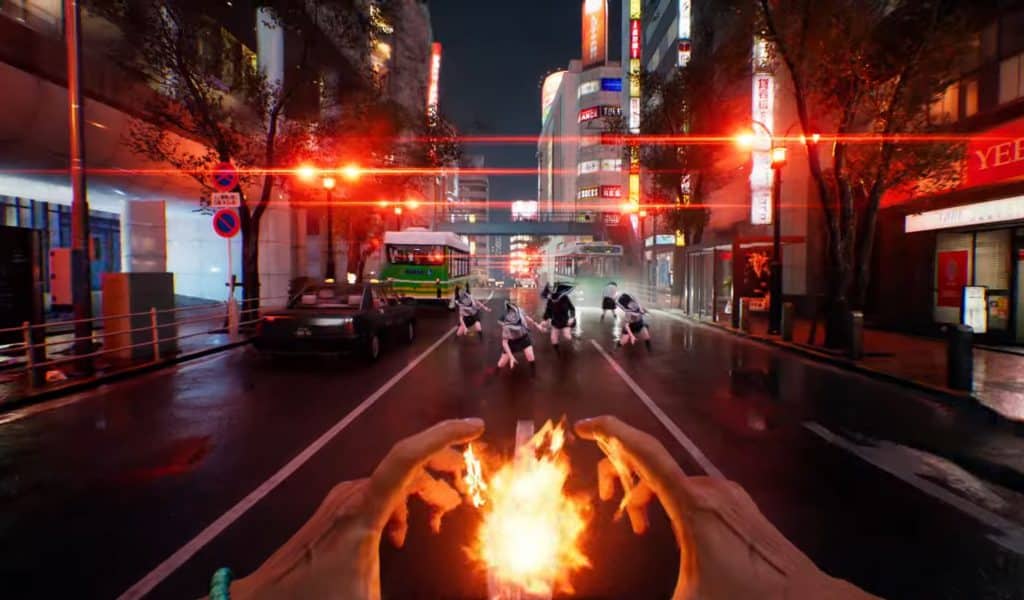 Ghostwire Tokyo gameplay