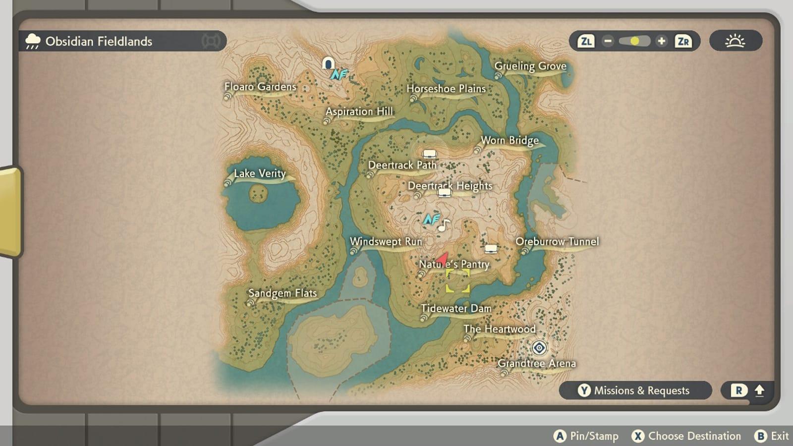 pikachu map location in pokemon legends arceus