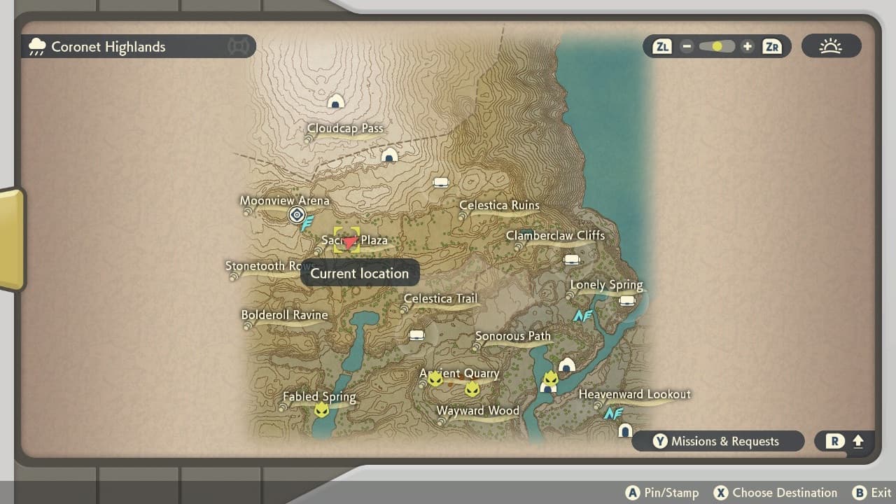 Hisuian Voltorb map location in Pokemon legends Arceus