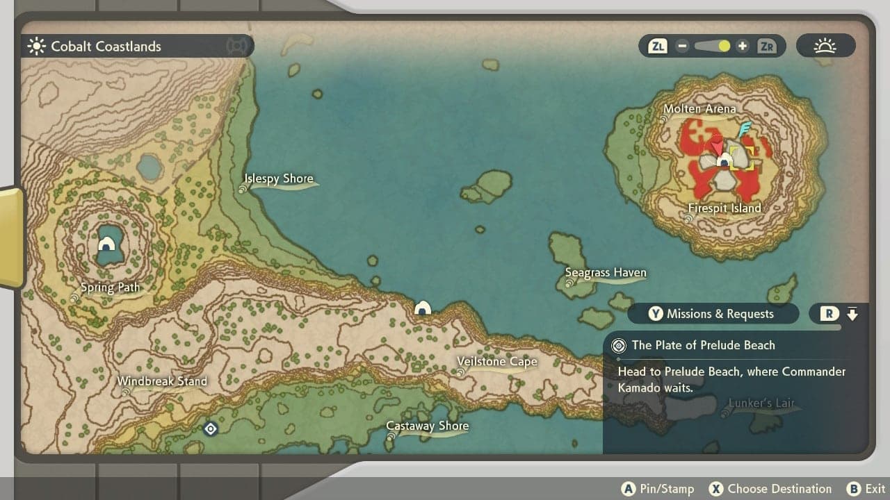 Pokemon Legends Arceus Heatran map location