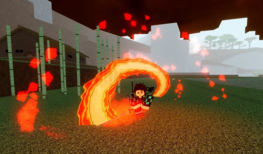 An image of a character in Roblox demon slayer rpg 2
