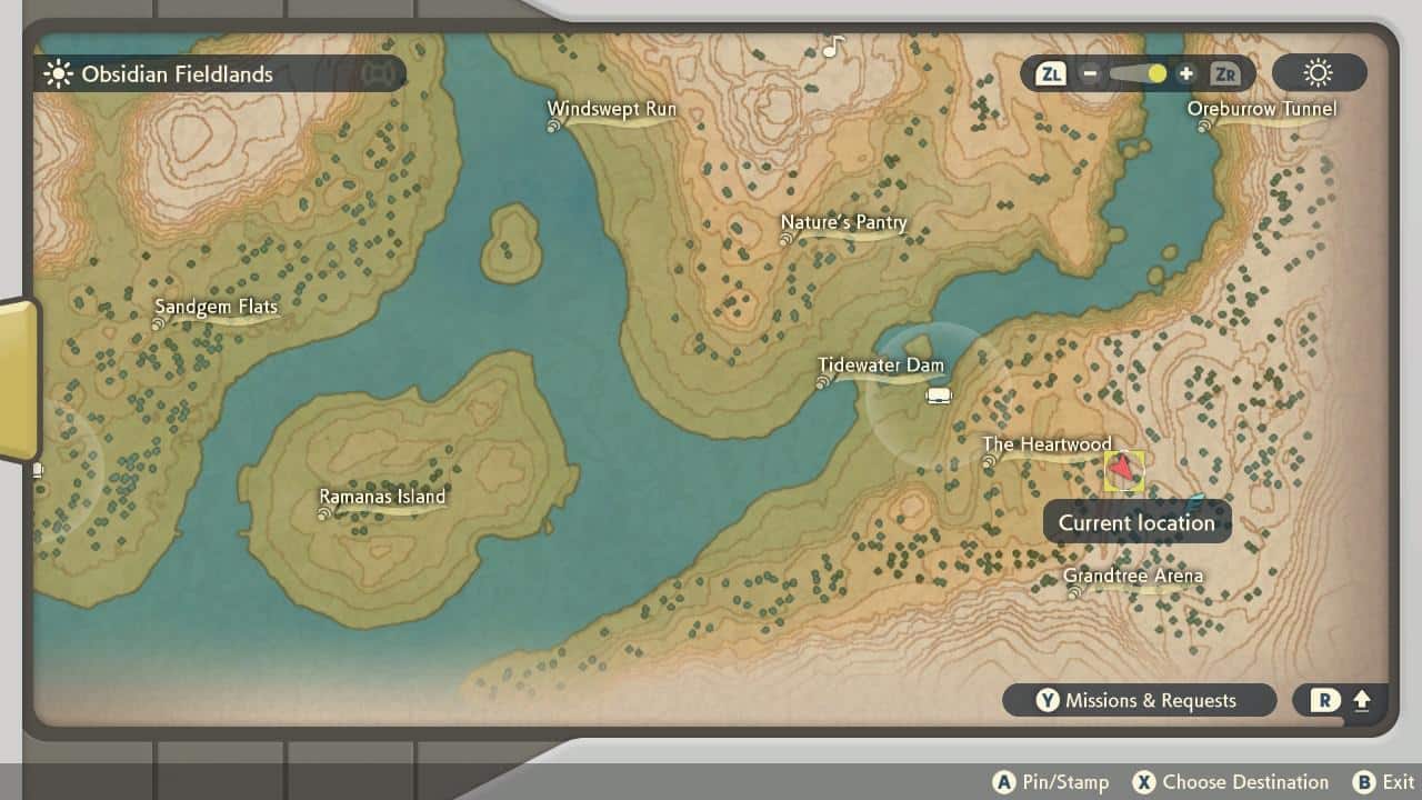 scyther map location in pokemon legends arceus
