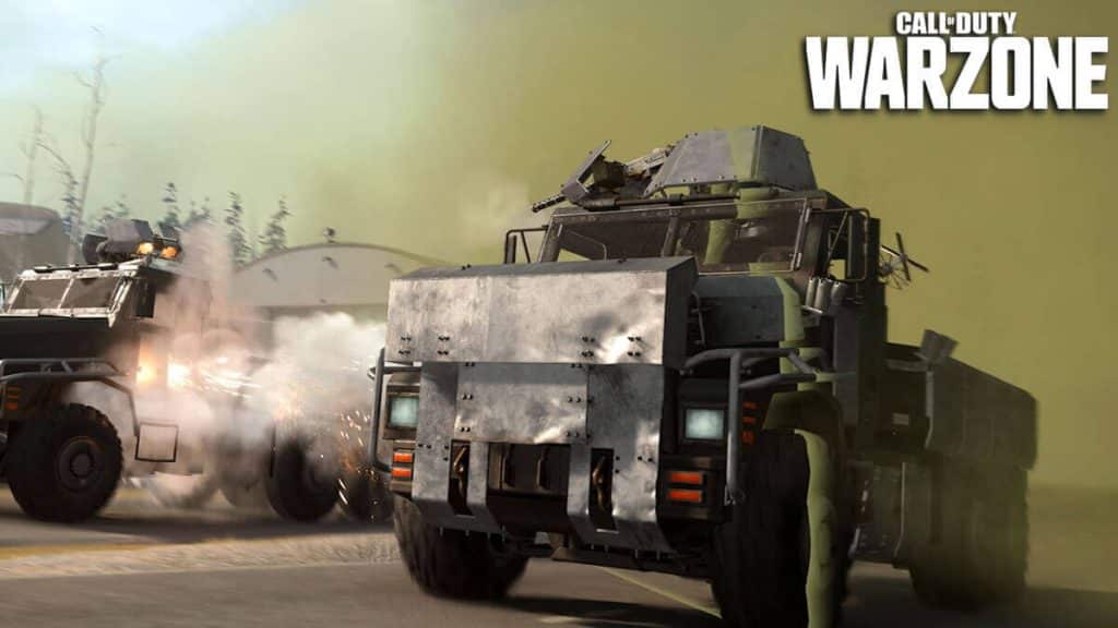 Warzone Armored Convoy
