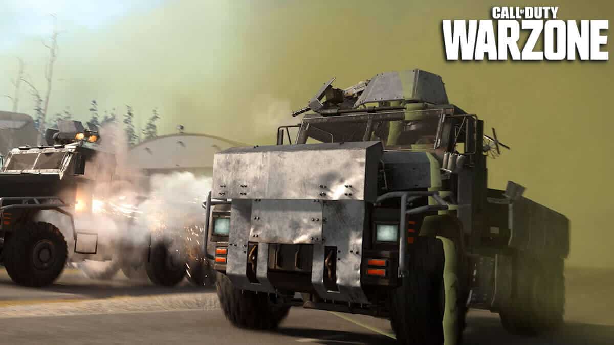 Warzone Armored Convoy