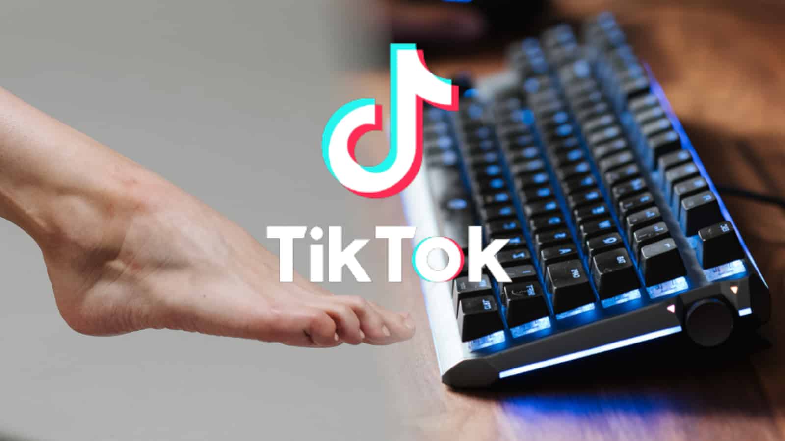 Foot Keyboard TikTok