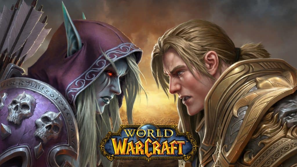 world of warcraft wow bfa battle for azeroth sylvanas windrunner and aduin wrynn faction balancing