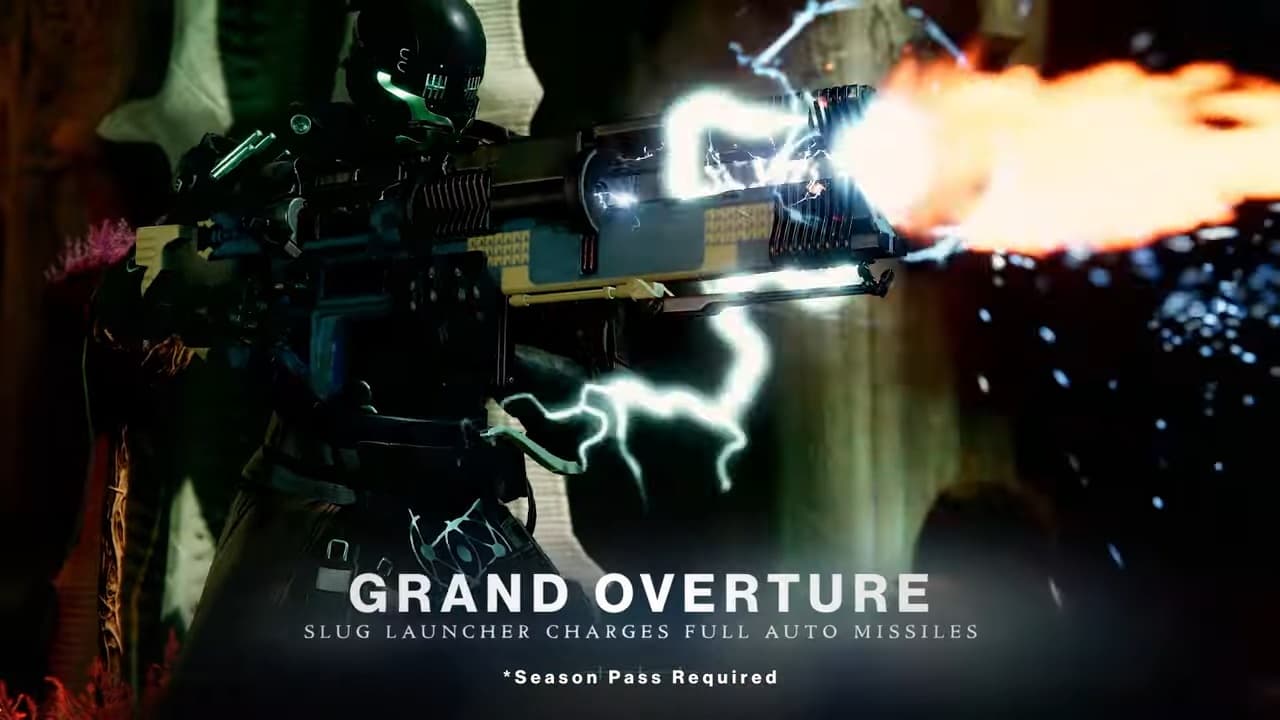 Destiny 2 Grand Overture weapon