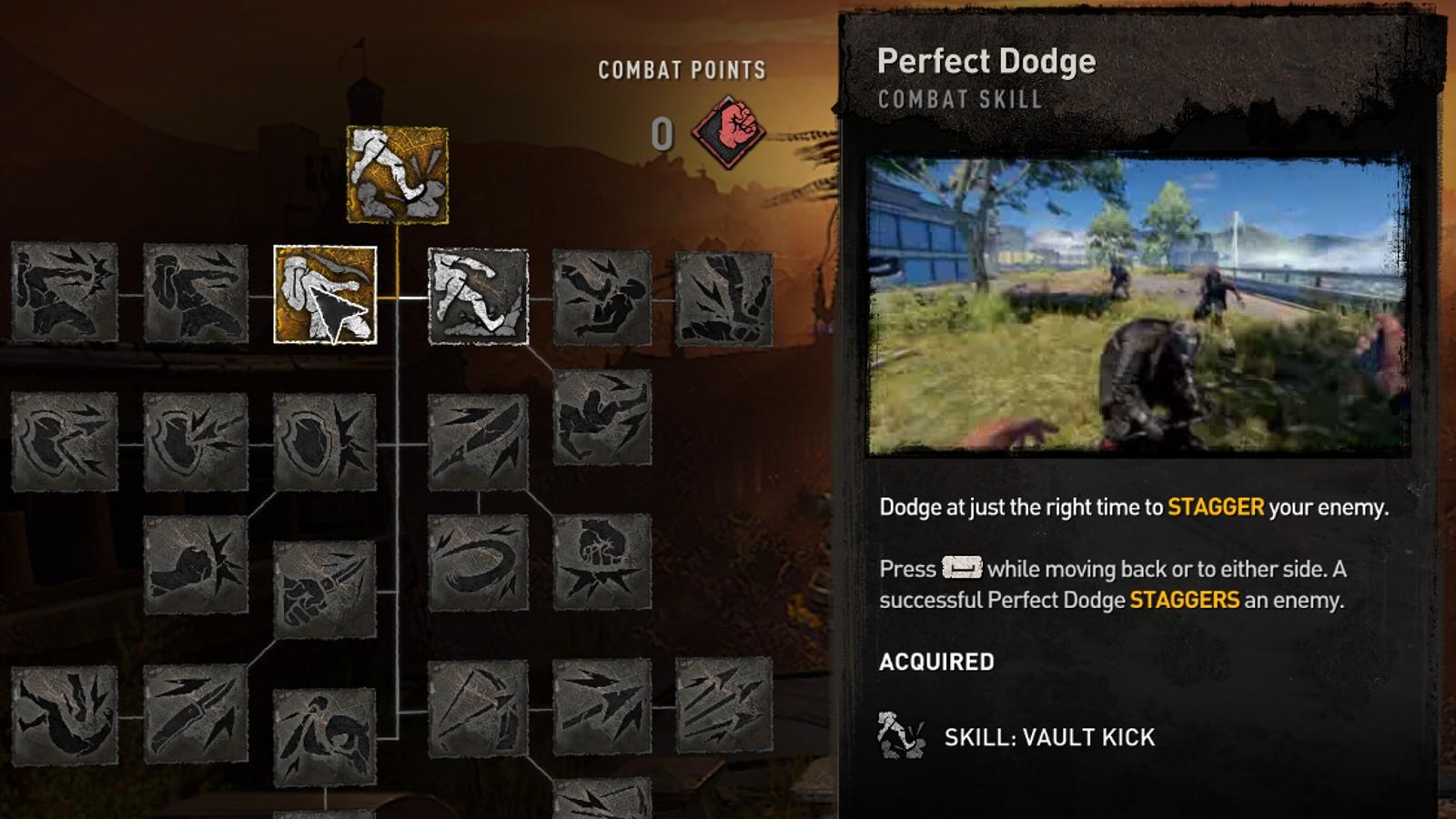 Perfect Dodge Dying Light 2