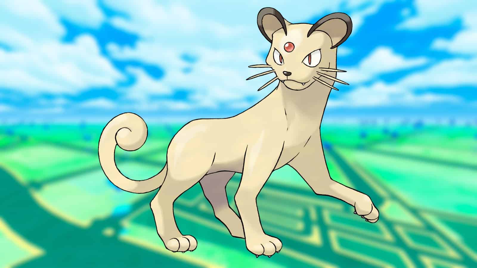Persian, one of Giovanni's phase in Pokemon Go