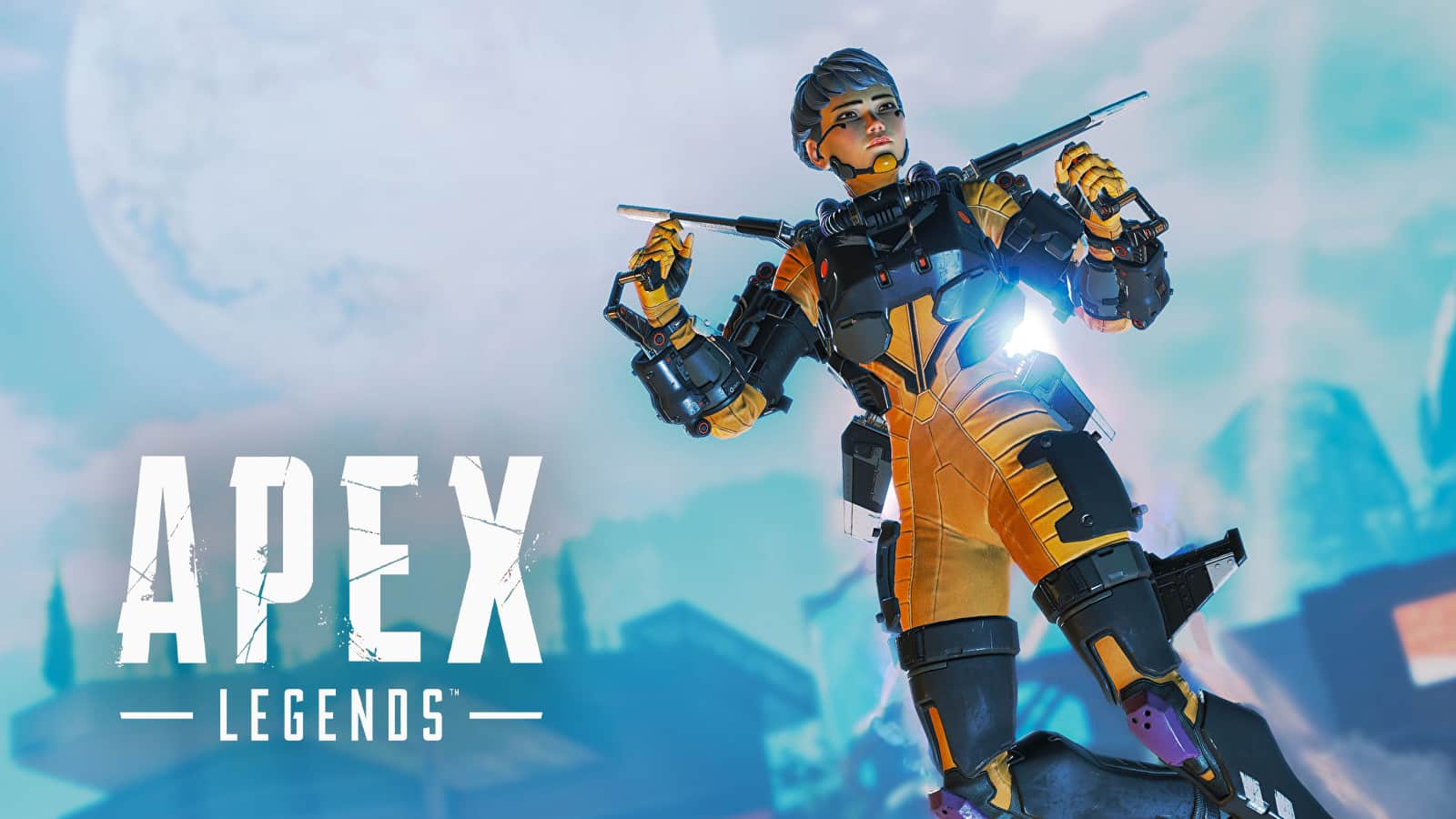 Valkyrie flying in Apex Legends