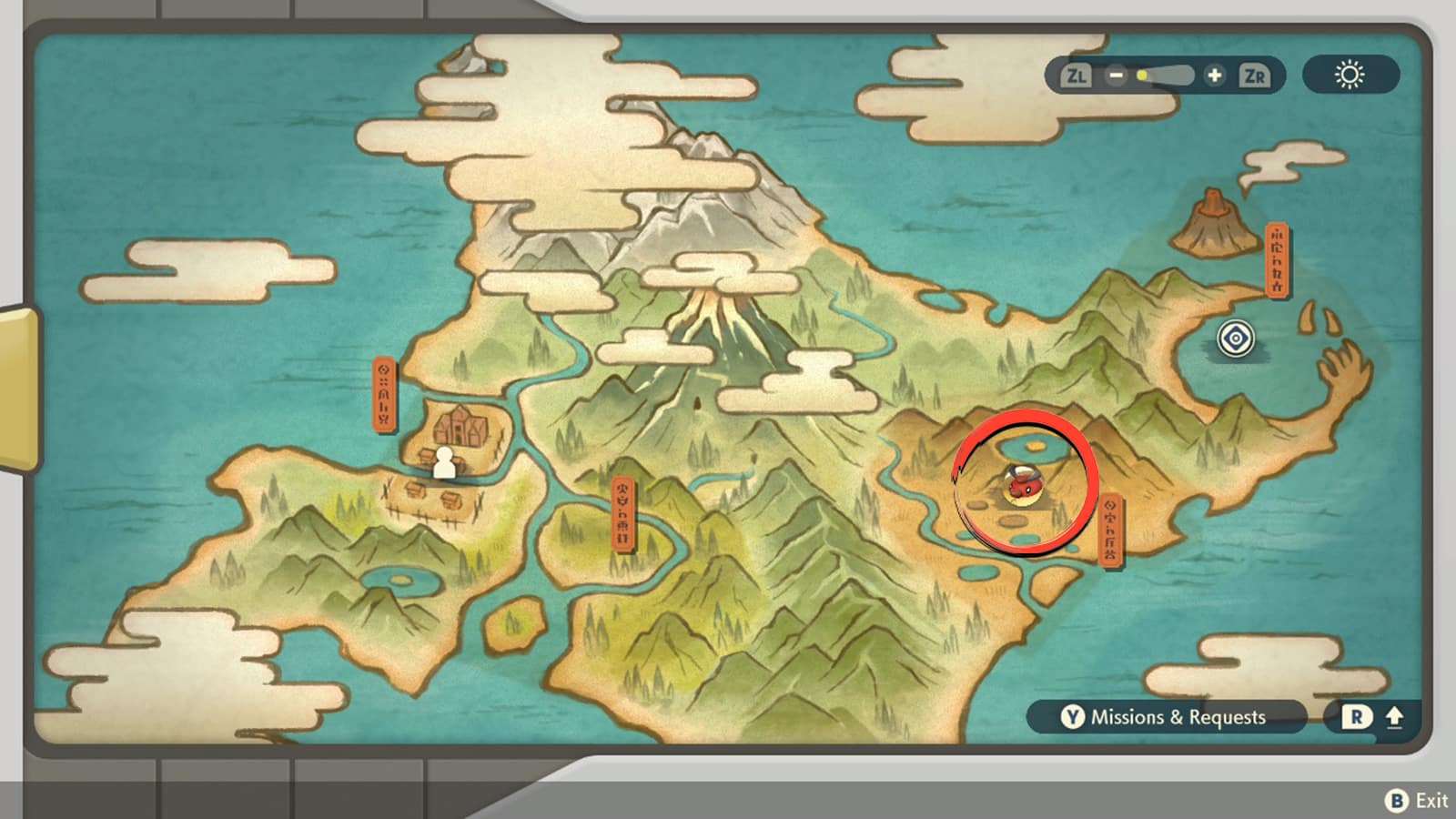 A Mass Outbreak happening on the Pokemon Legends Arceus map